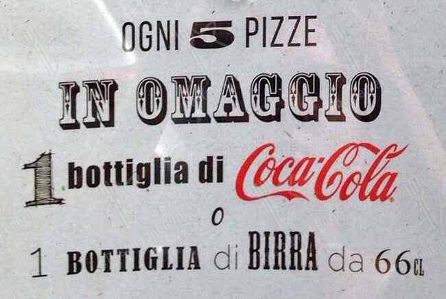 Menu de Al Magna Magna Pizzeria