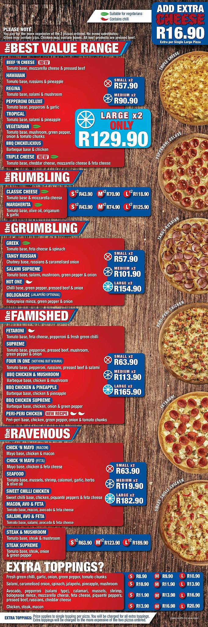 Menu At Roman s Pizza Gateway Restaurant Umhlanga Menu At Roman s Pizza Gateway Restaurant Umhlanga
