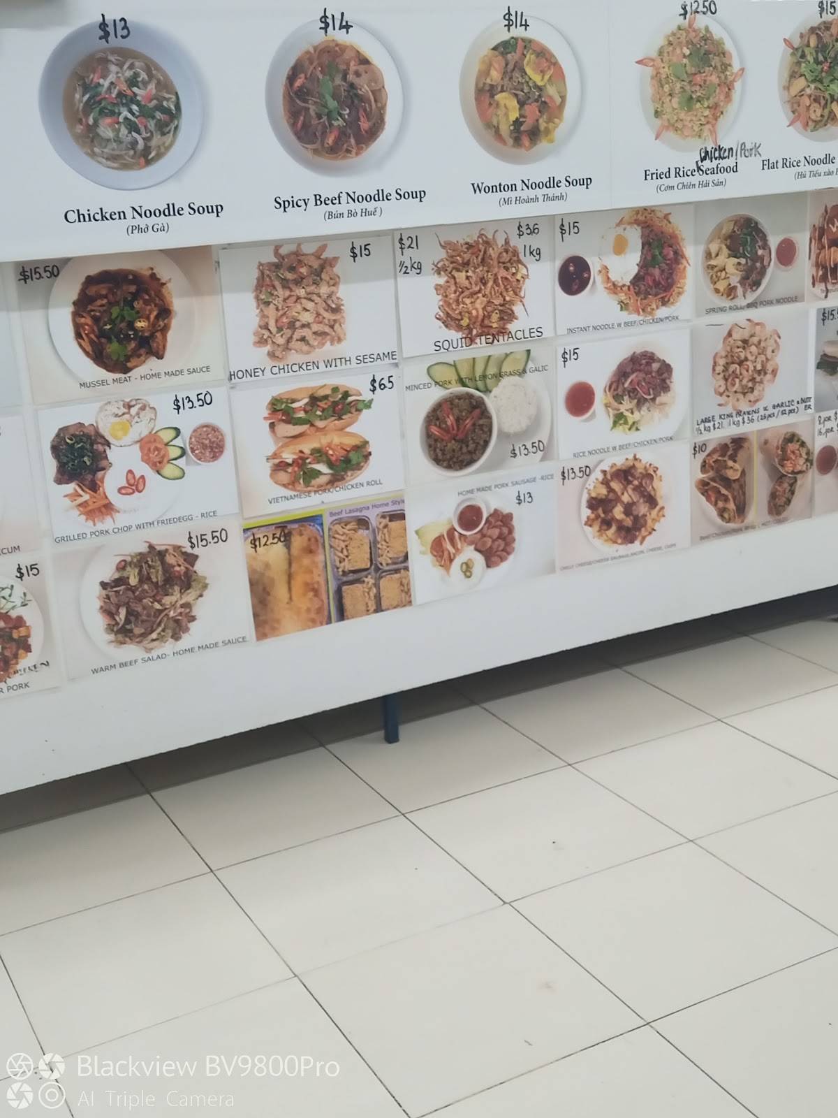 Menu at Summerlakes Seafood Fish & Chips restaurant, Ballajura