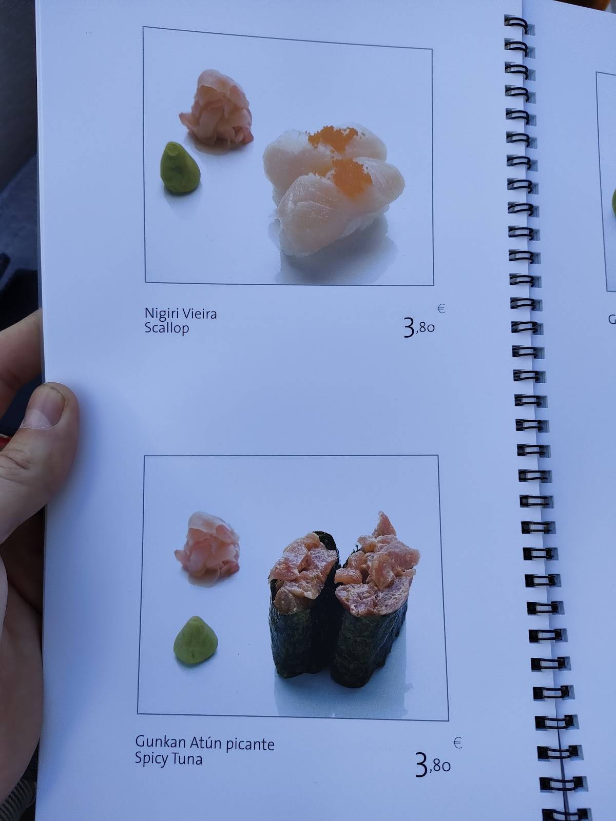 Carta del restaurante Sakana Sushi, Noodle & Grill House, Palmanova
