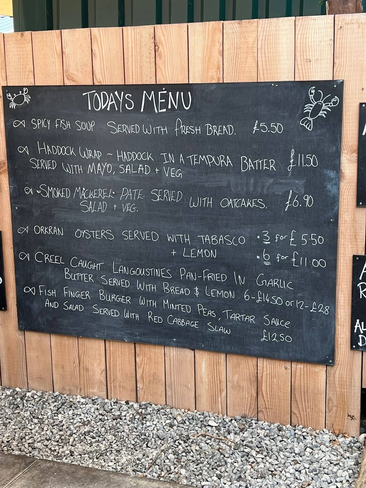 menu-at-seafood-shack-restaurant-ullapool