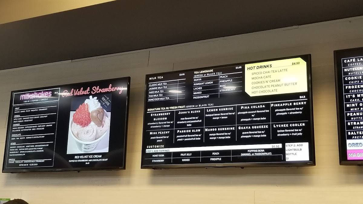 Menu at Sweet Monster Ice Cream desserts, Fort Wayne