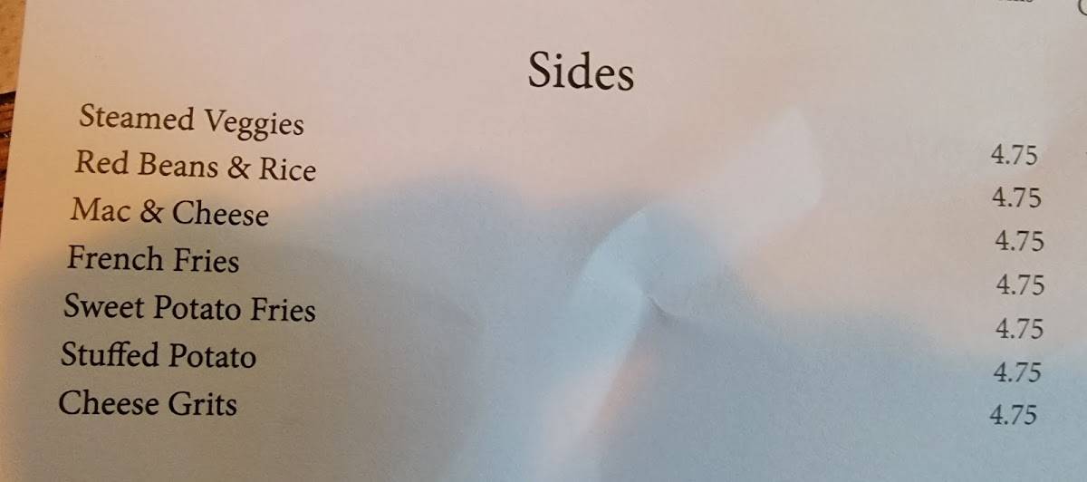 Menu at The Chimes pub & bar, Baton Rouge