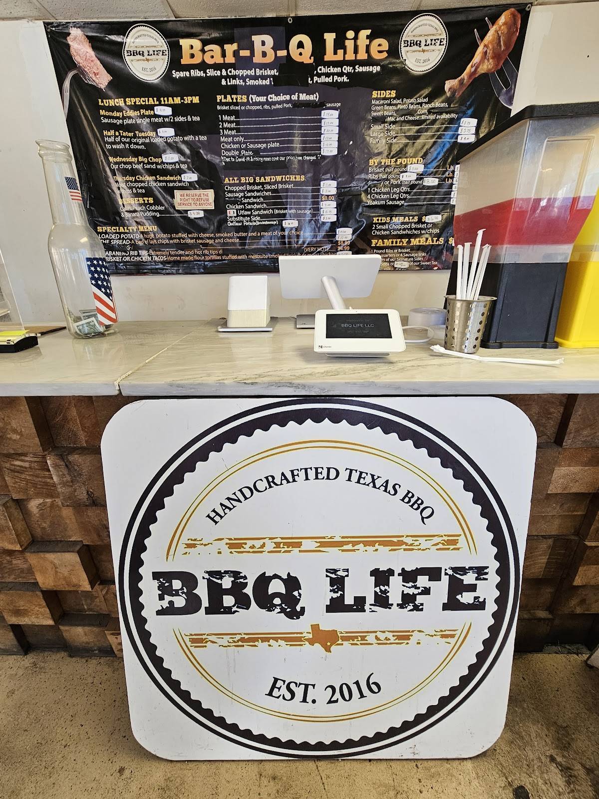 Menu at BBQLIFE By Chris, San Antonio