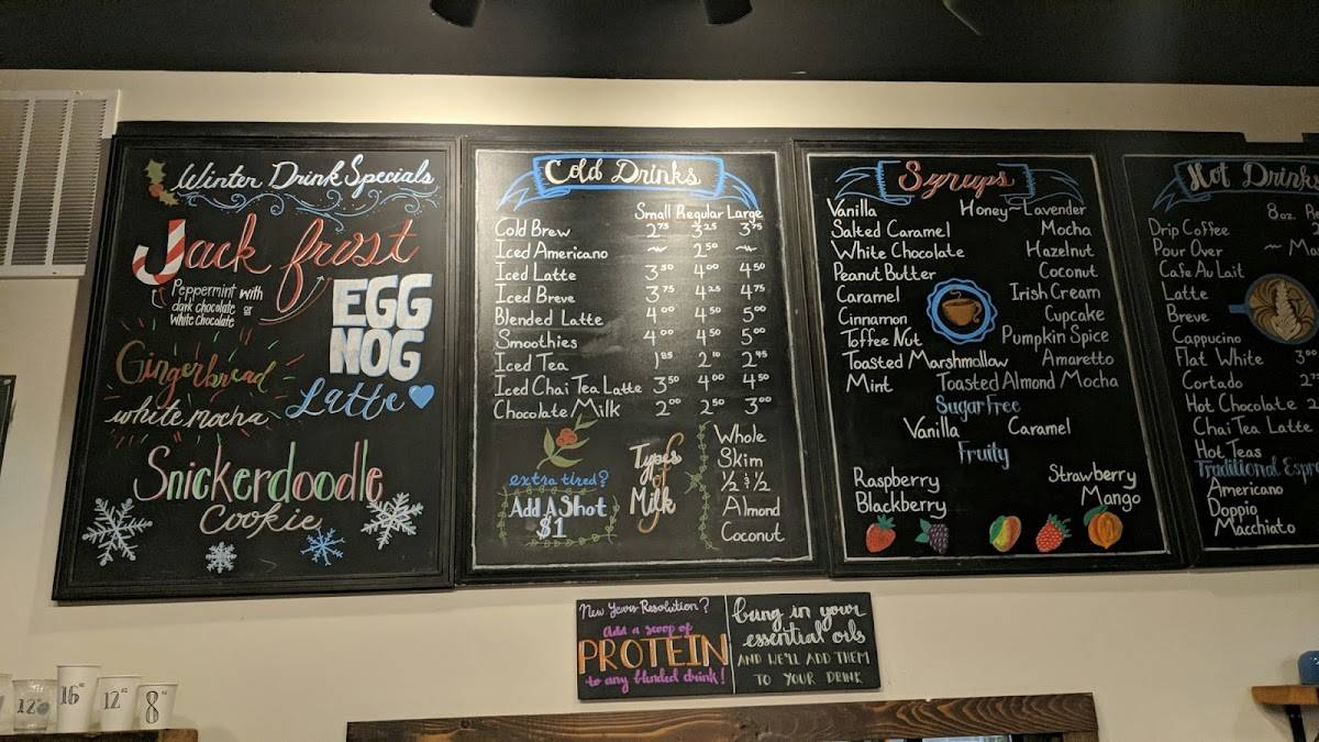 Menu at Brick House Coffee Bar and Eatery, Harrisonville