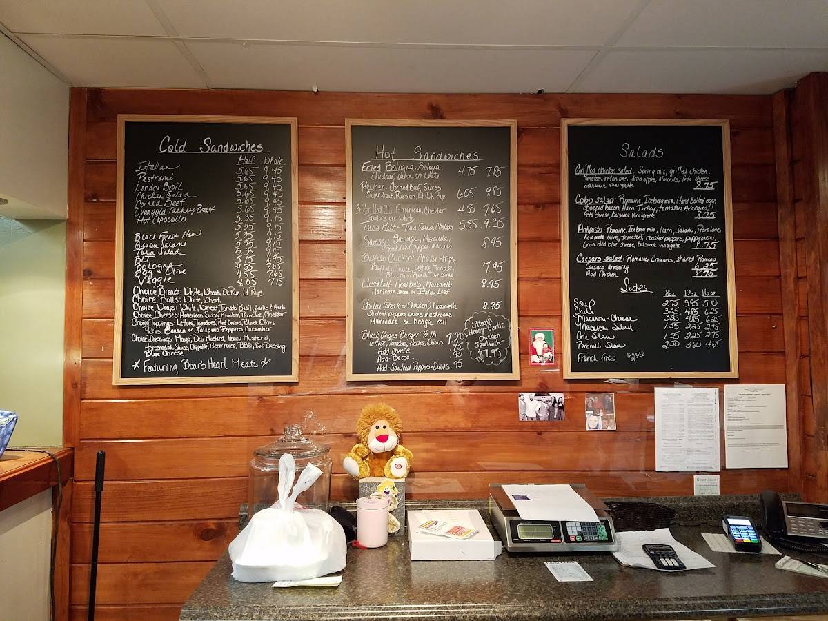 Menu at DeMario's Eatery restaurant, Chittenango