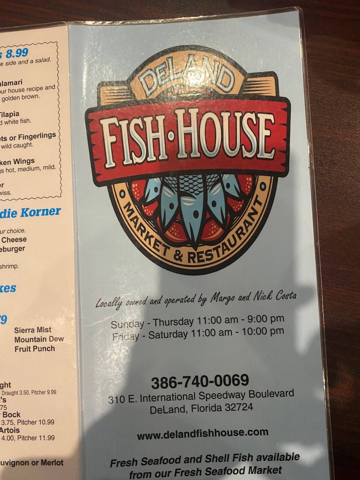 Catfish Kitchen Deland Fl At Stanley Montgomery Blog   Menu Deland Fish House Restaurant 