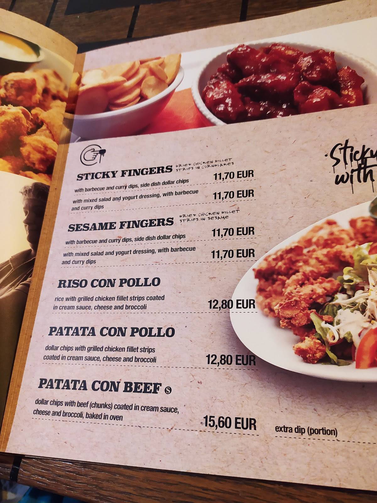 Menu at Jack & Joe Steak and Burger Club, Maribor