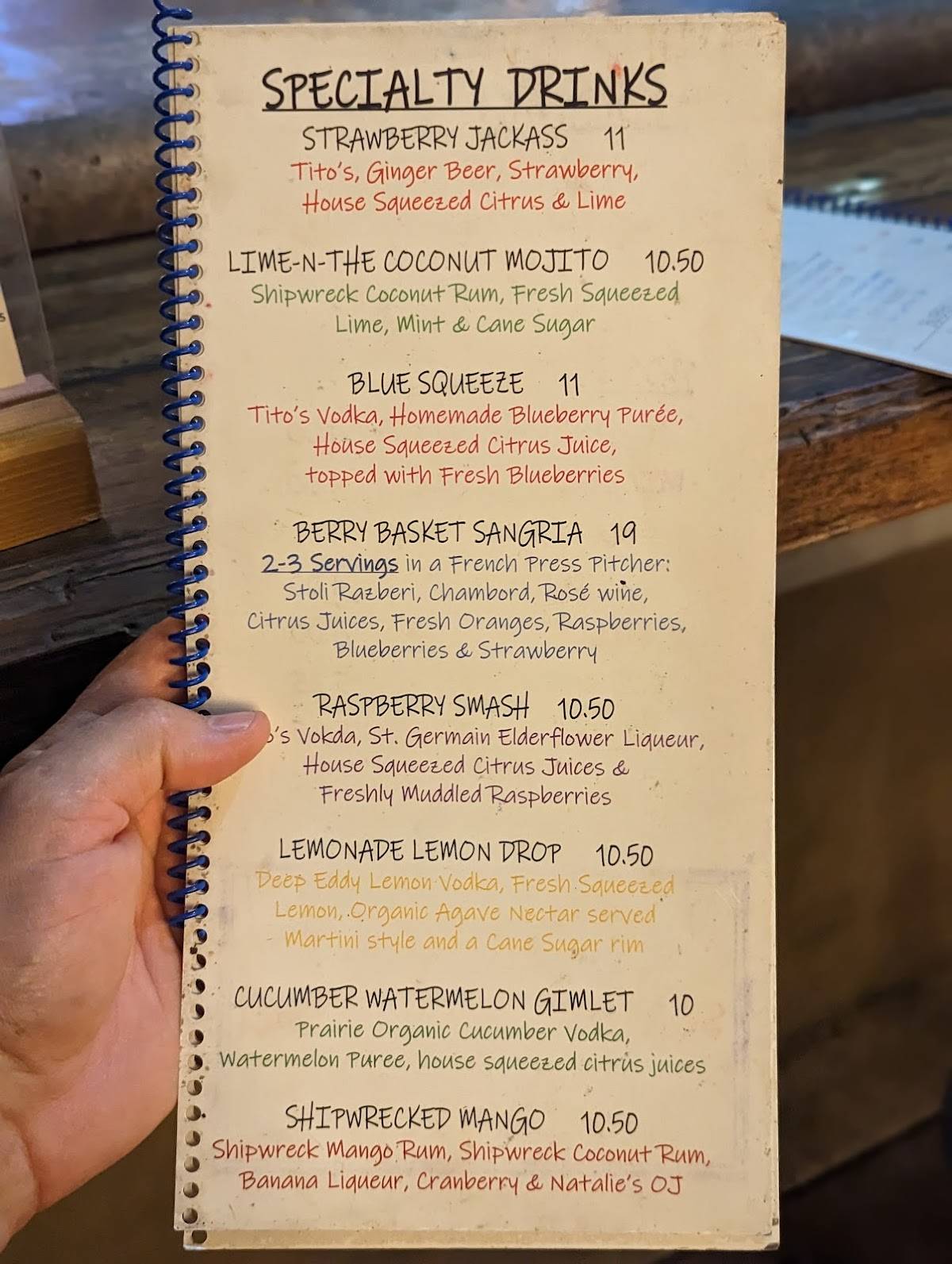 Menu at Lightsey's Seafood Restaurant, Okeechobee, S Parrott Ave