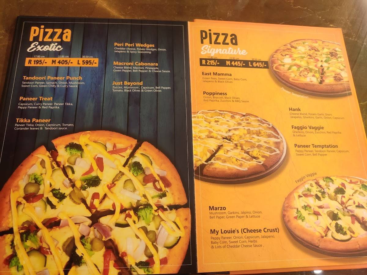 Menu at Papa Louie's Pizza Rajkot, Rajkot