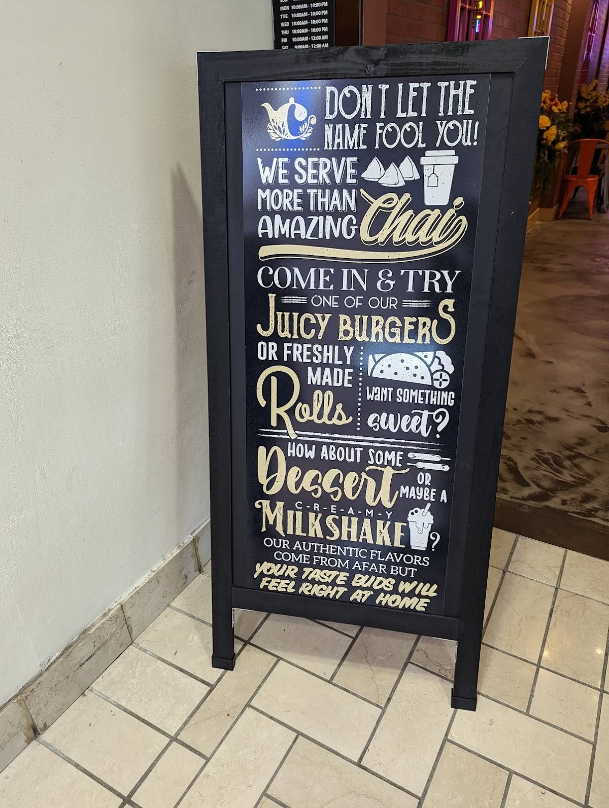 Menu at CHA Street Food (Tysons Corner Mall) restaurant, Tysons