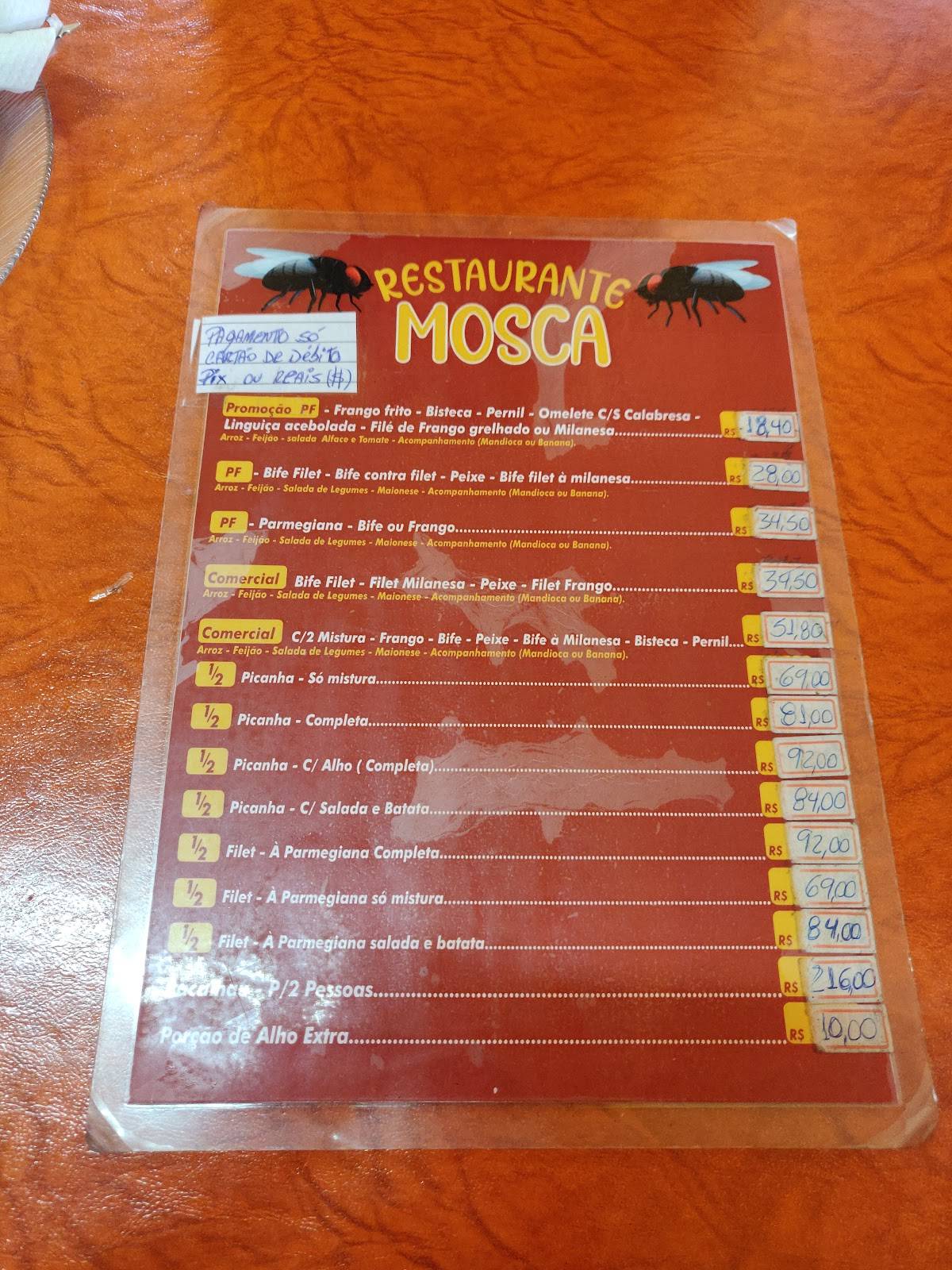 Menu em Mosca Frita - MARMITEX delivery restaurante, Itaquaquecetuba