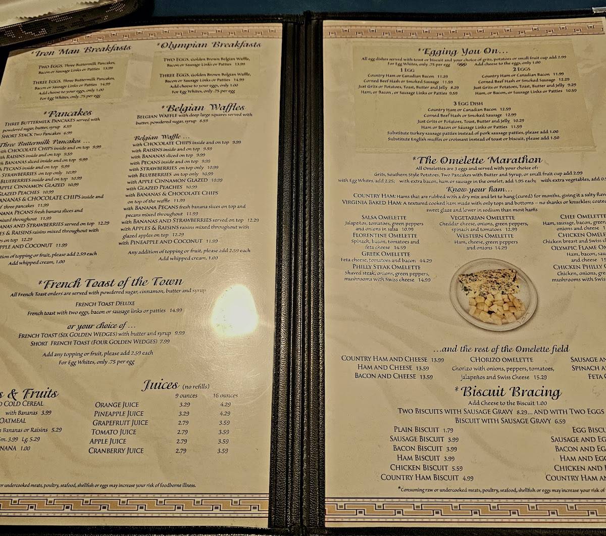 Olympic flame restaurant myrtle beach