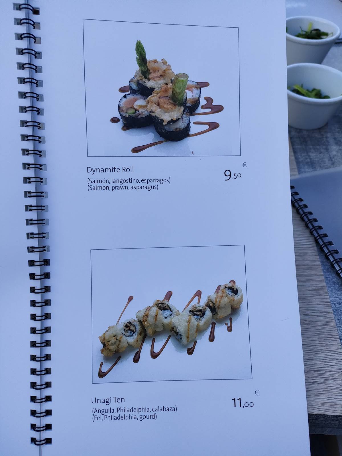Carta del restaurante Sakana Sushi, Noodle & Grill House, Palmanova