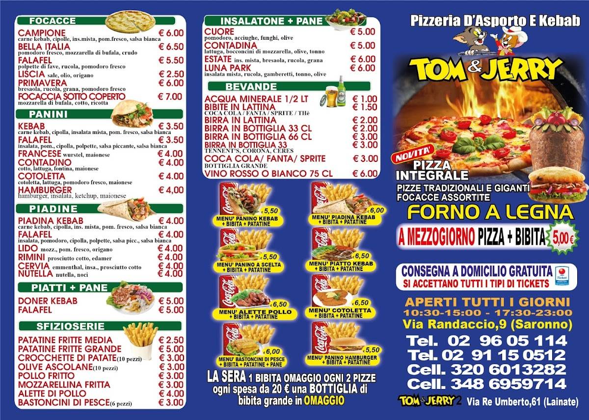 tom e jerry pizzeria baggio