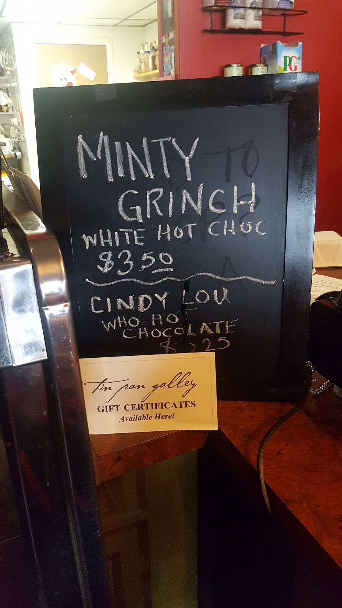 Menu at Chrissy Beanz Bakery & Café Sackets Harbor, Sackets Harbor