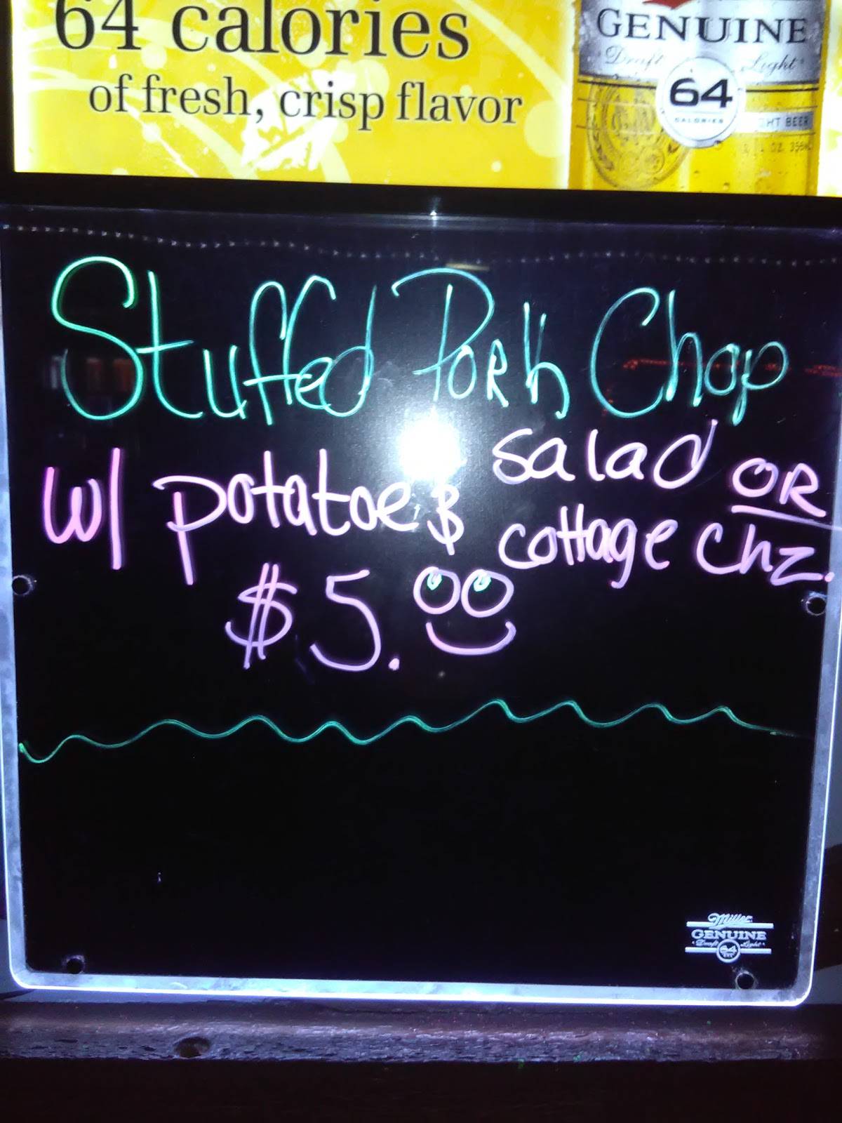 Menu at Frame's Tavern pub & bar, Canton