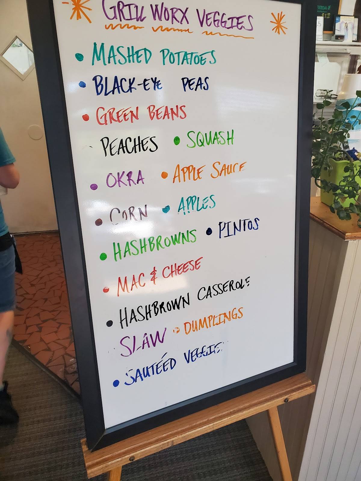 Menu at Grill Worx restaurant, Mebane