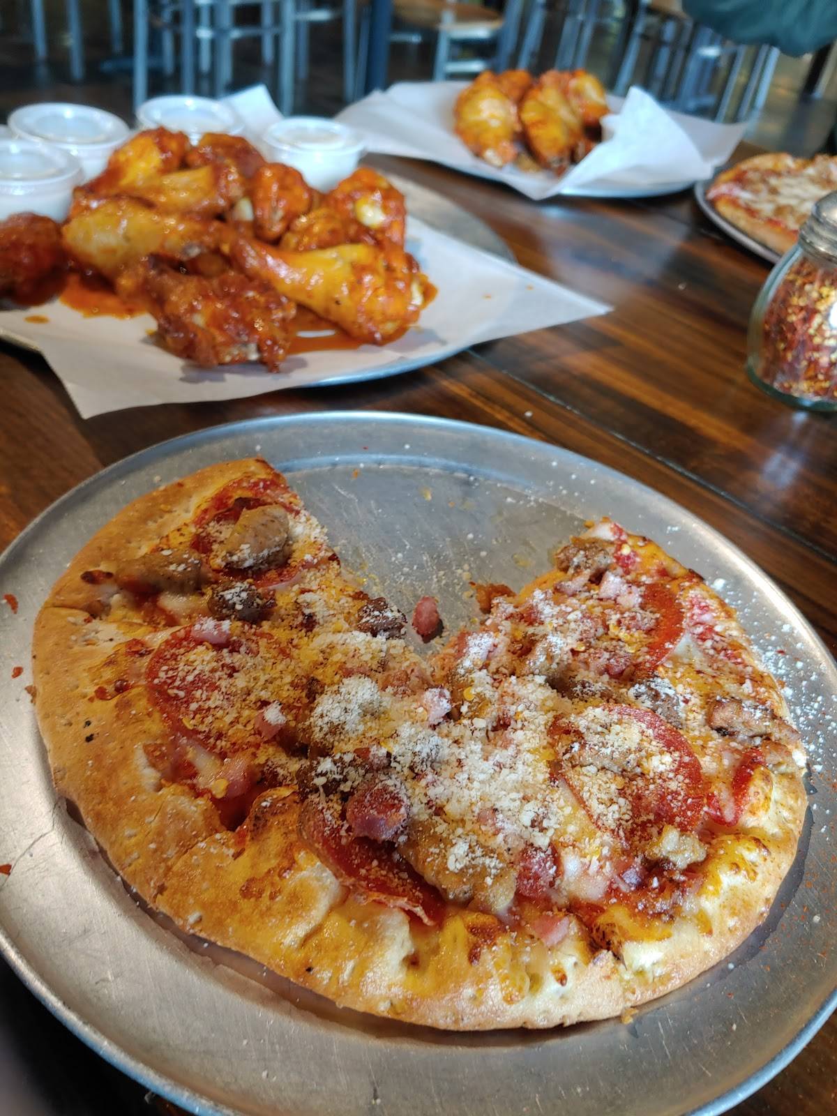 Menu at American Pizzeria, Locust Grove, 660 Peeksville Rd