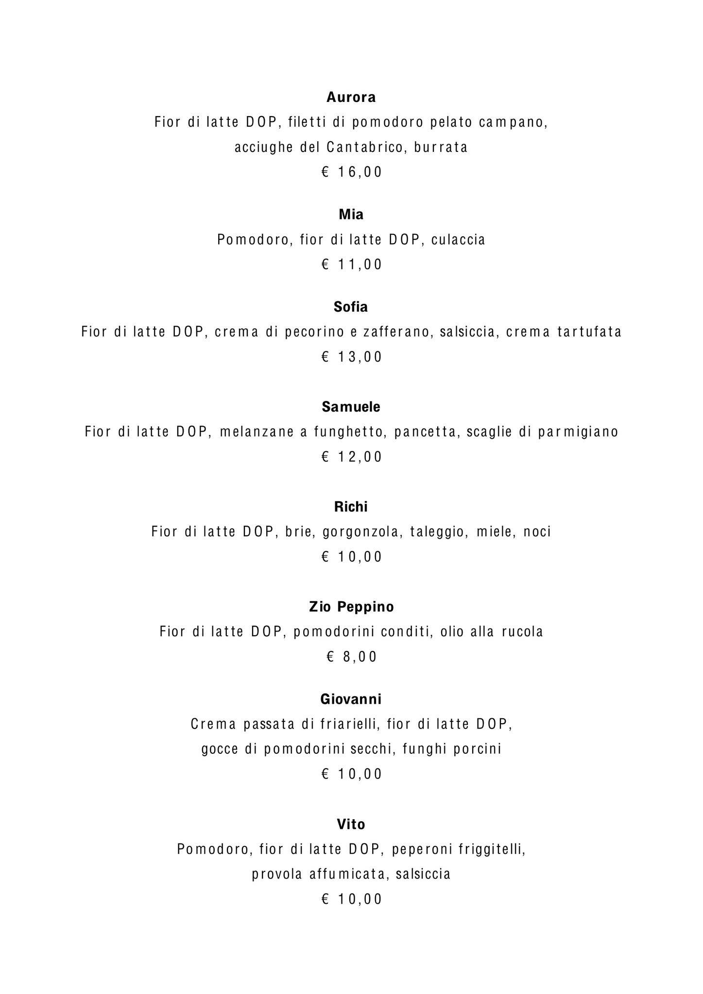 Menu da La Nuova Croce Bianca Ristorante Pizzeria, Castelnuovo Fogliani