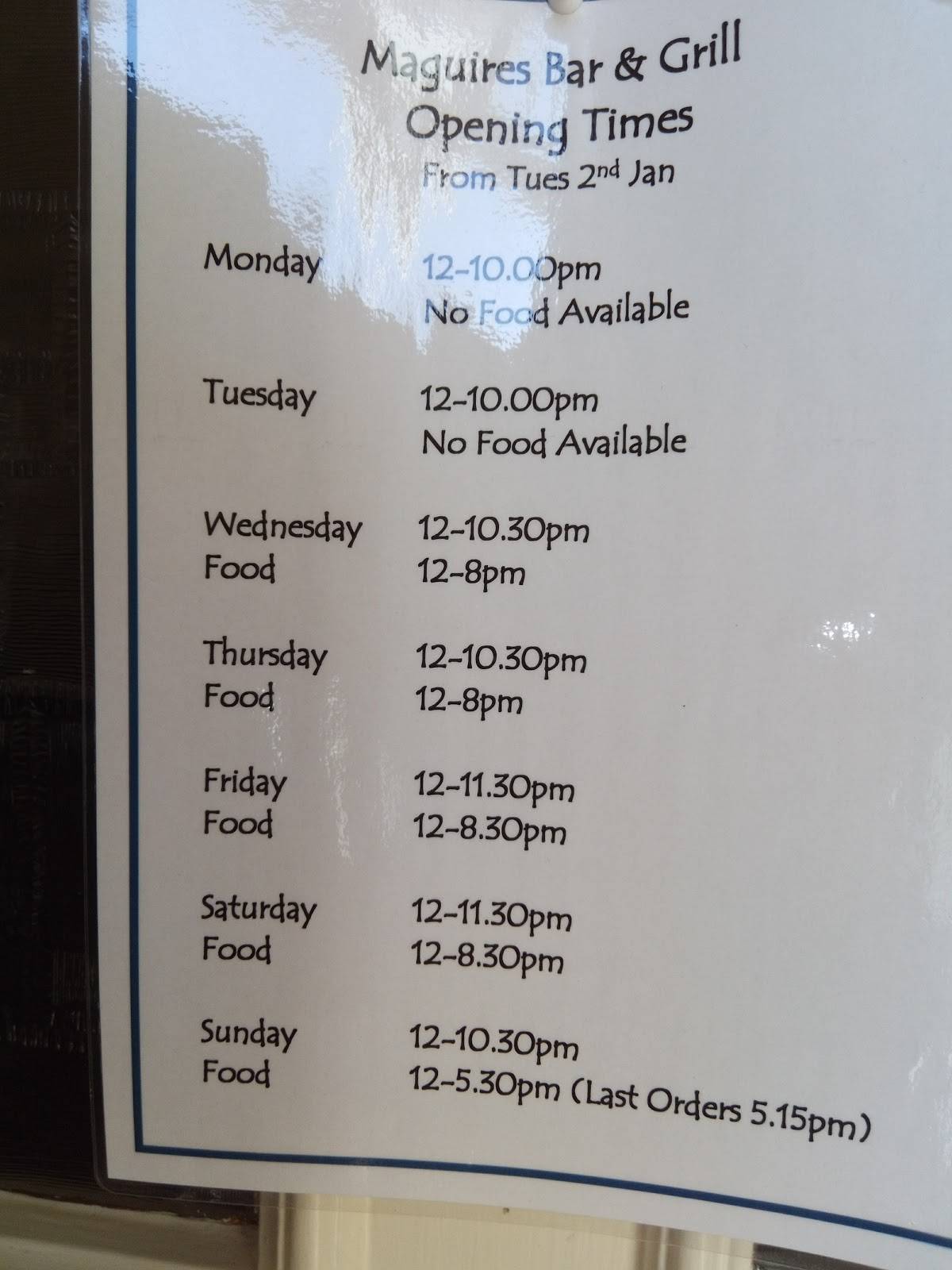 Menu at Ord House Lounge Bar & Grill, BerwickuponTweed