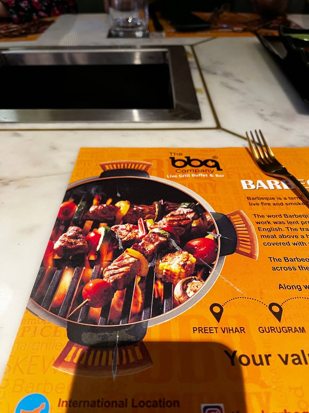 Menu at The Barbeque Company Rajouri Garden, New Delhi