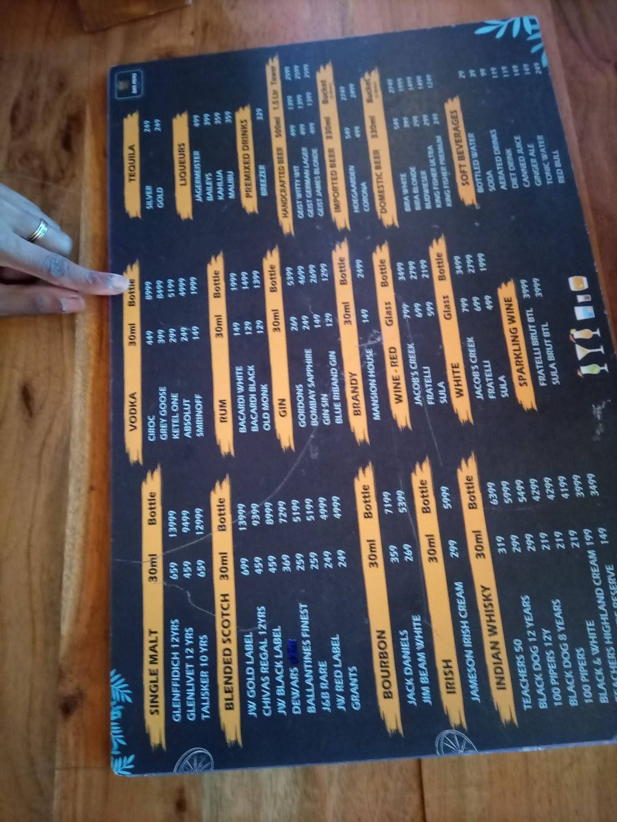 Menu at Roast N Toast Lounge Bar Kitchen, Hyderabad
