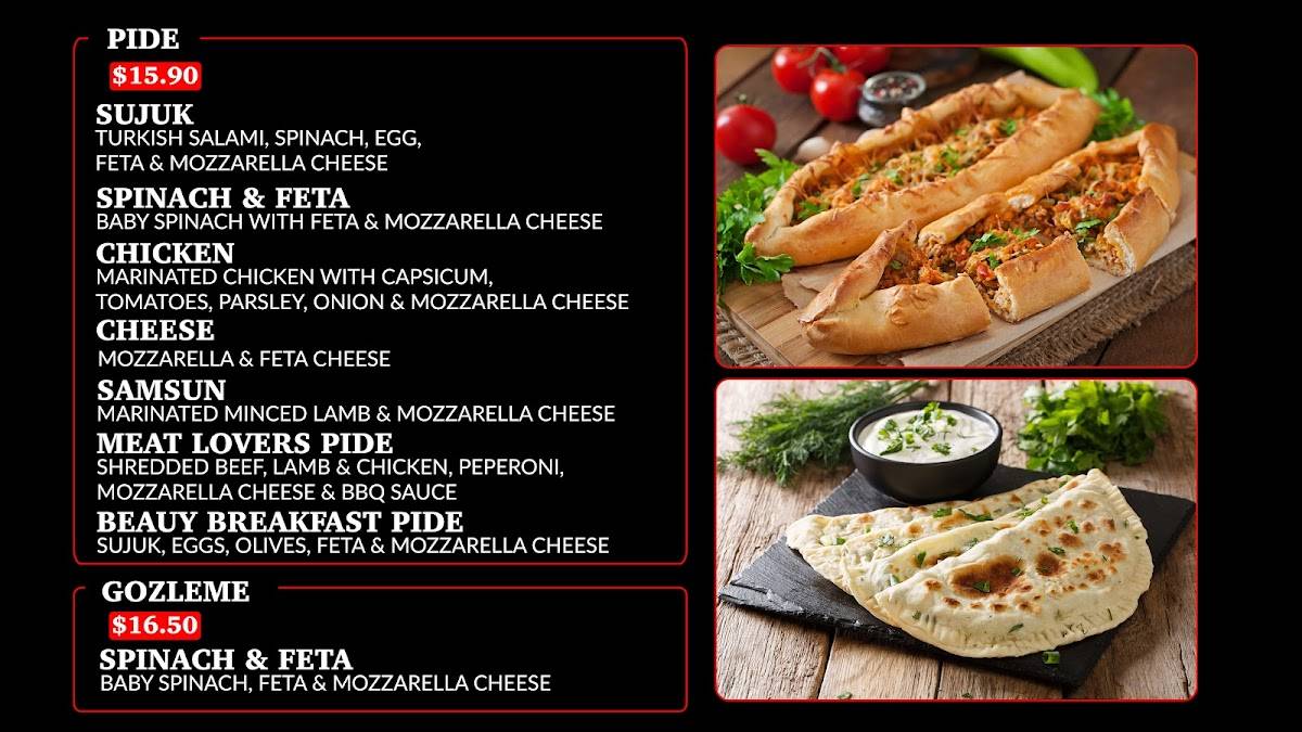 Menu at Star Grill Kebab & Pizza restaurant, Beaudesert