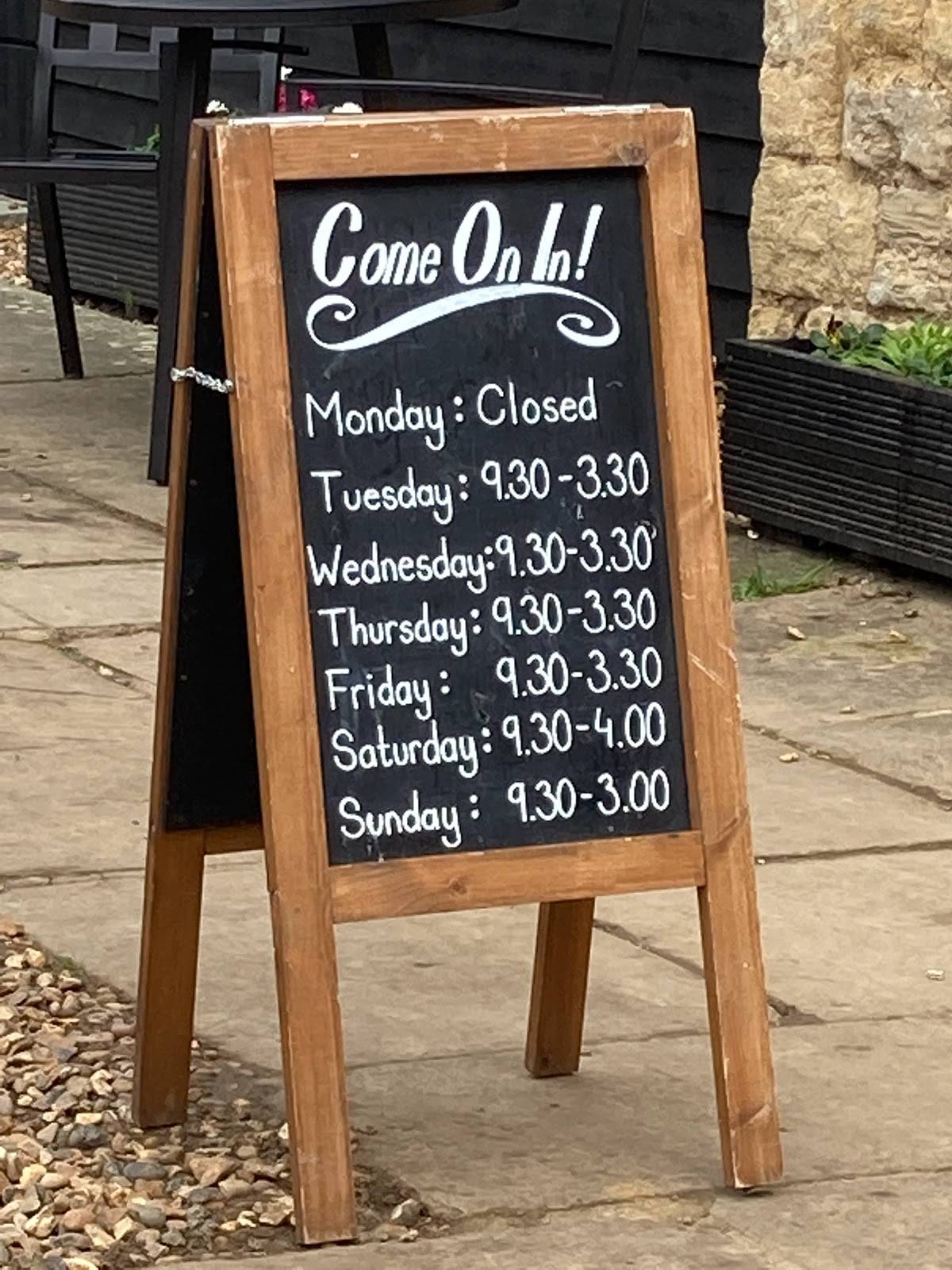 Menu at The Mill Coffee Shop cafe, Bromham