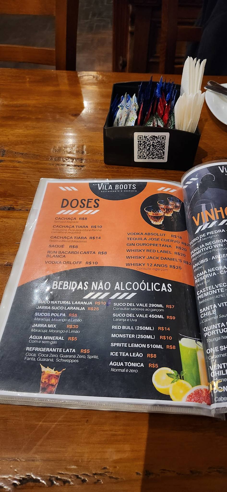 Menu em Vila Boots Restaurante e Choperia, Ouro Preto