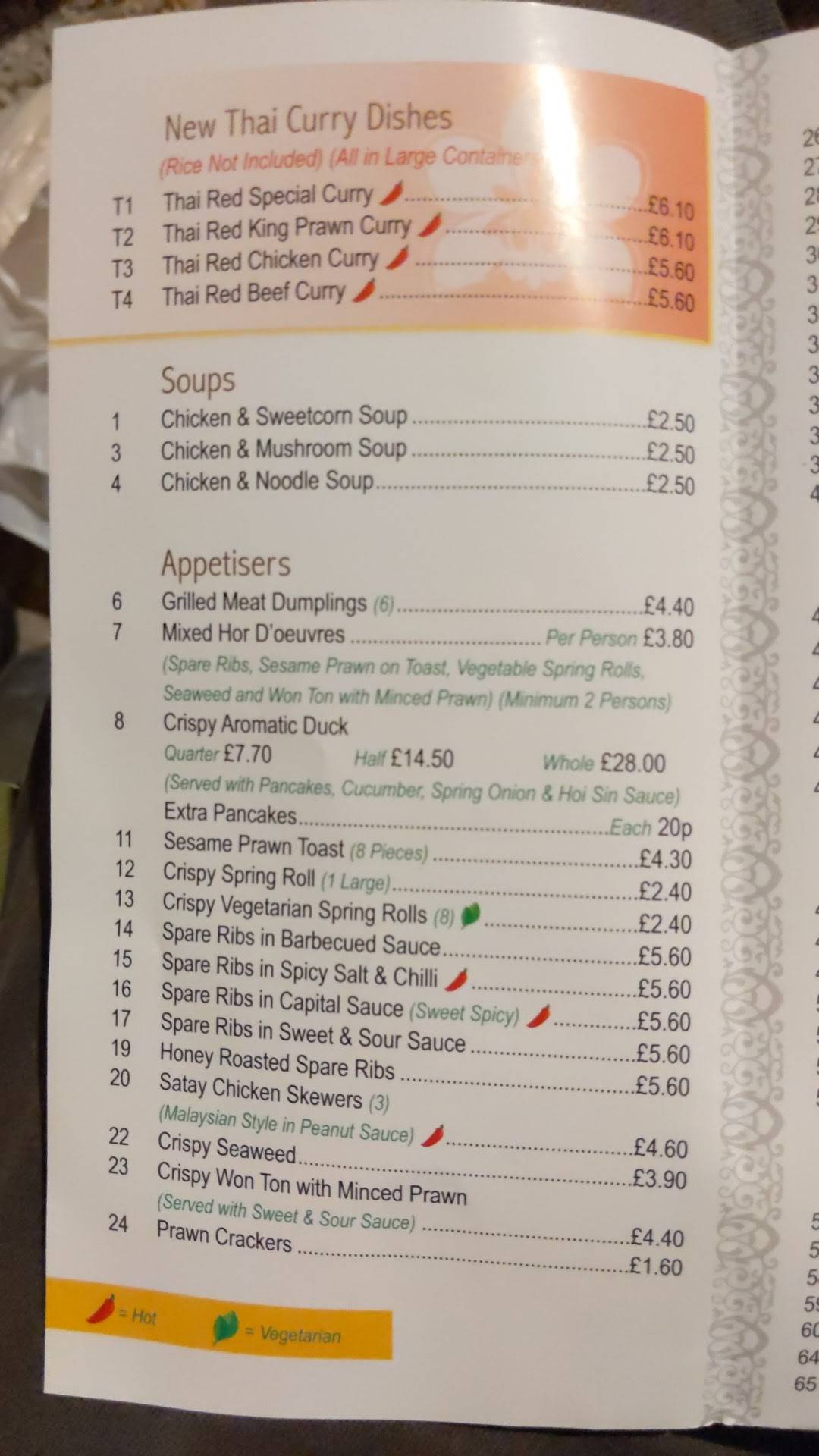 Menu at Lucky Takeaway fast food, WestonsuperMare
