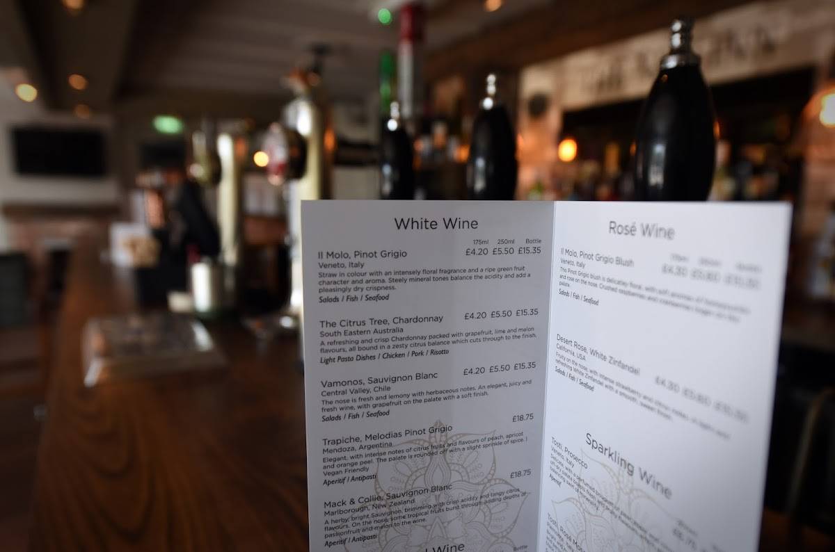Menu at The New Inn Bournheath pub & bar, Bromsgrove