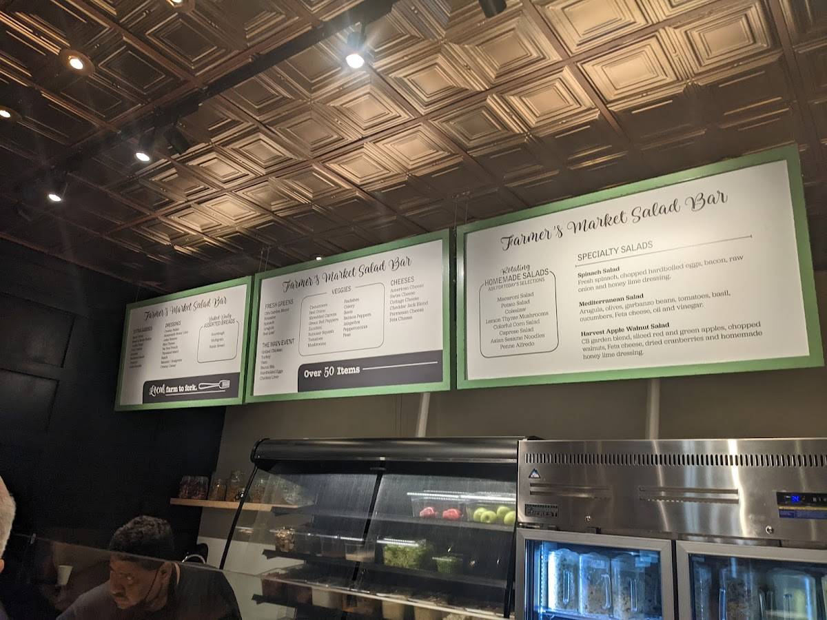 Menu at Charlie Brown's Fresh Grill steakhouse, Scotch Plains