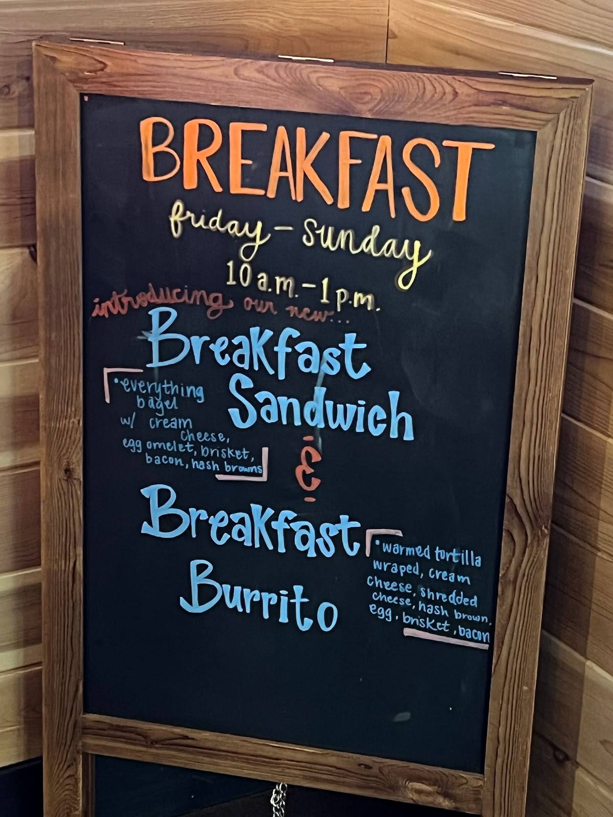 Menu at Smoke and Fire Social Eatery BBQ, Riverside
