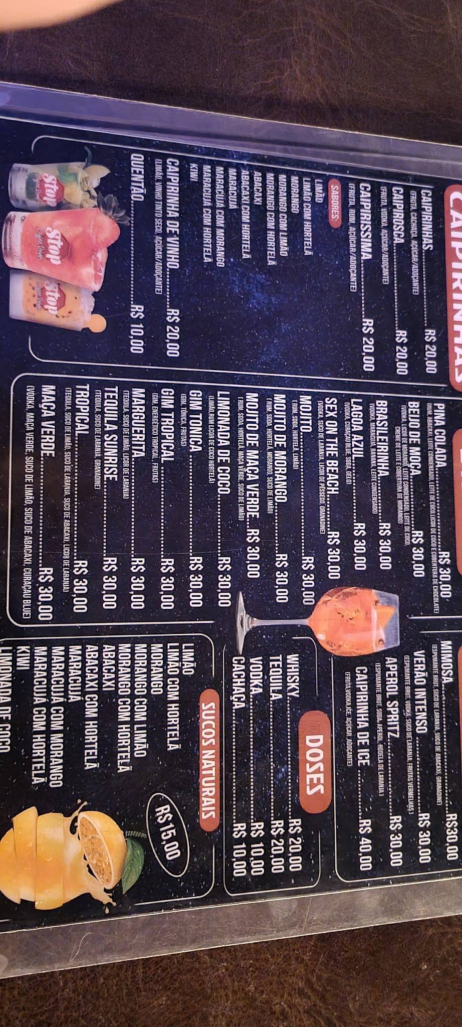 Menu em Stop Food Park restaurante, Cachoeirinha