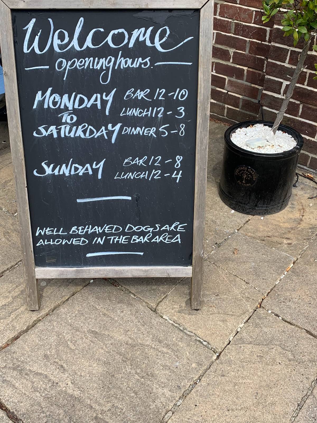 Menu at The Widdrington Inn pub & bar, Widdrington