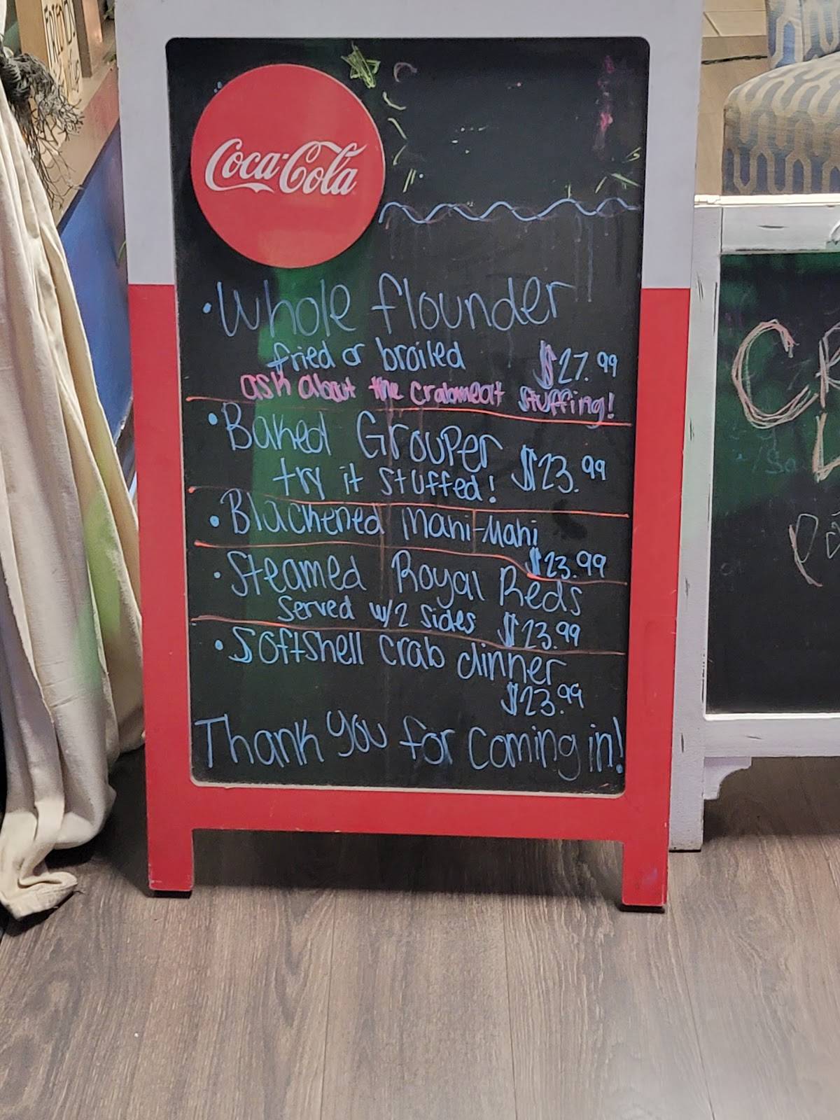 Menu at Catalina Restaurant, Bayou La Batre