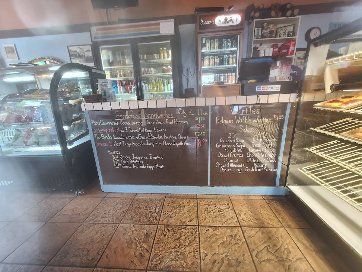 Carta de Bear Claw Bakery & Cafe, Pinole