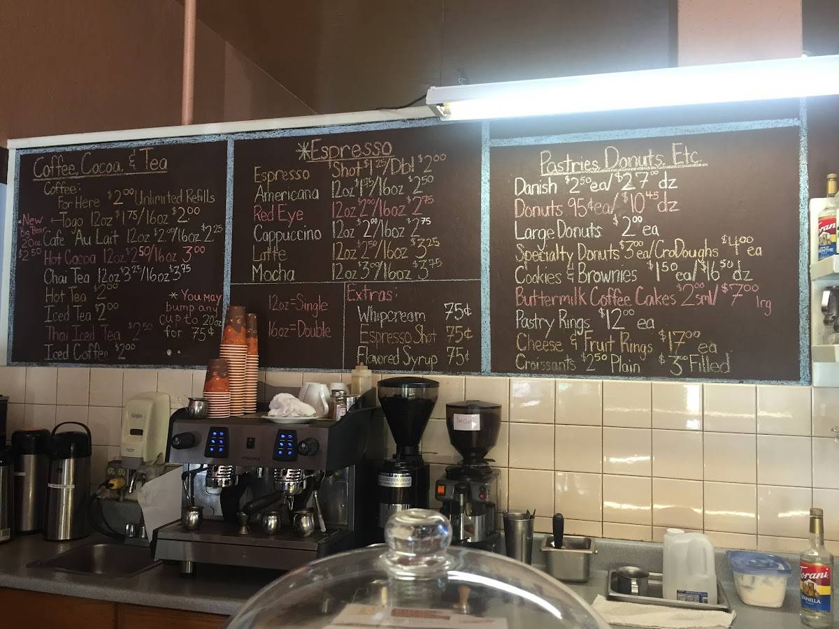 Carta de Bear Claw Bakery & Cafe, Pinole