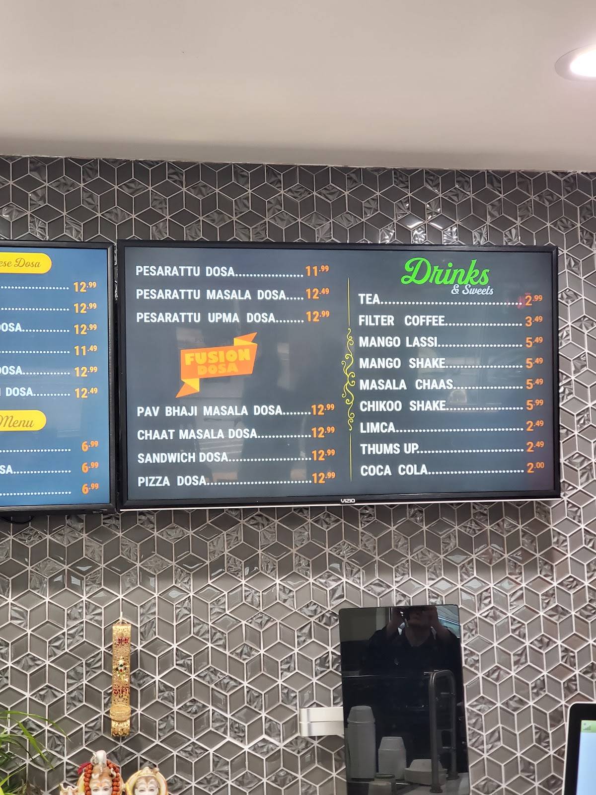 Menu at Dosa House Pure Vegetarian Indian Food restaurant, Bellevue