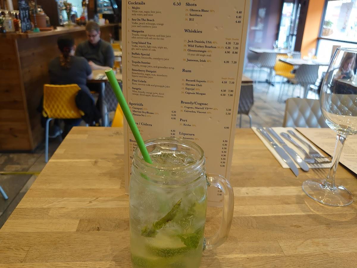 Menu at Buffalo Mediterranean Restaurant, Saint Neots