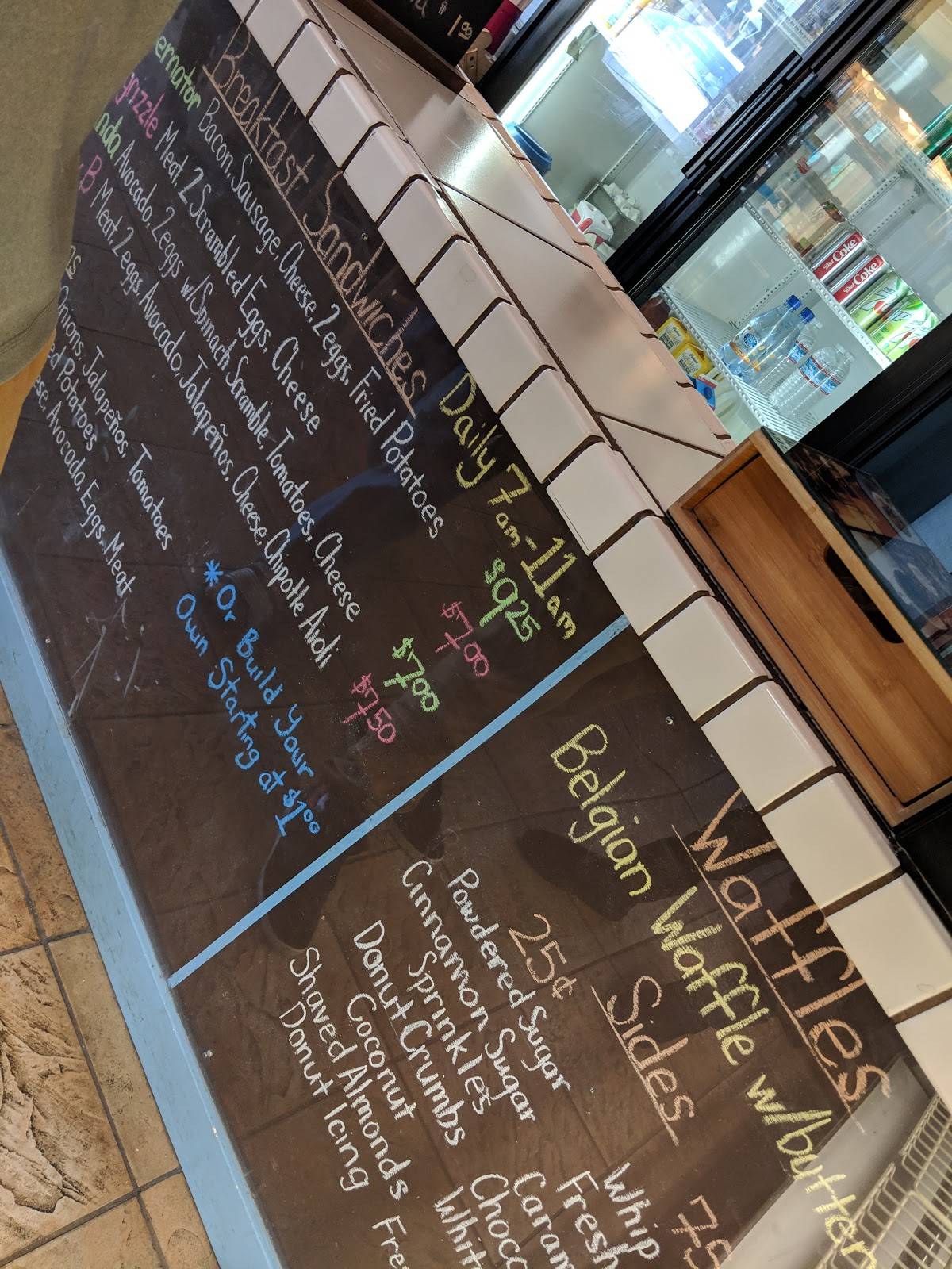 Carta de Bear Claw Bakery & Cafe, Pinole