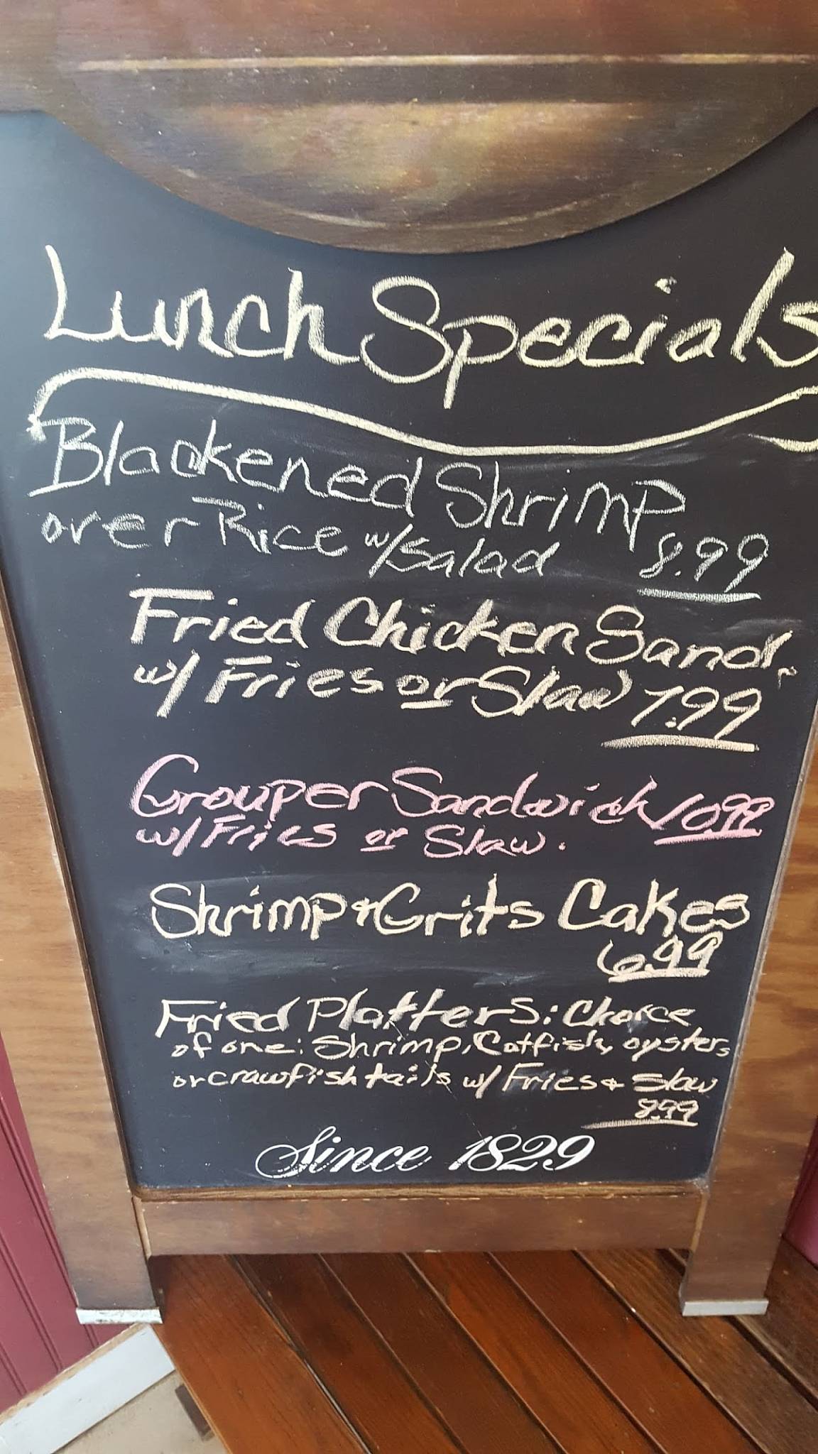 Menu at Cajun Depot Grill restaurant, Ellijay