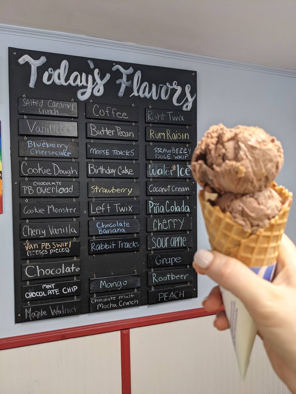 Menu at Cherry On Top Ice Cream Shoppe desserts, South Harrison Township