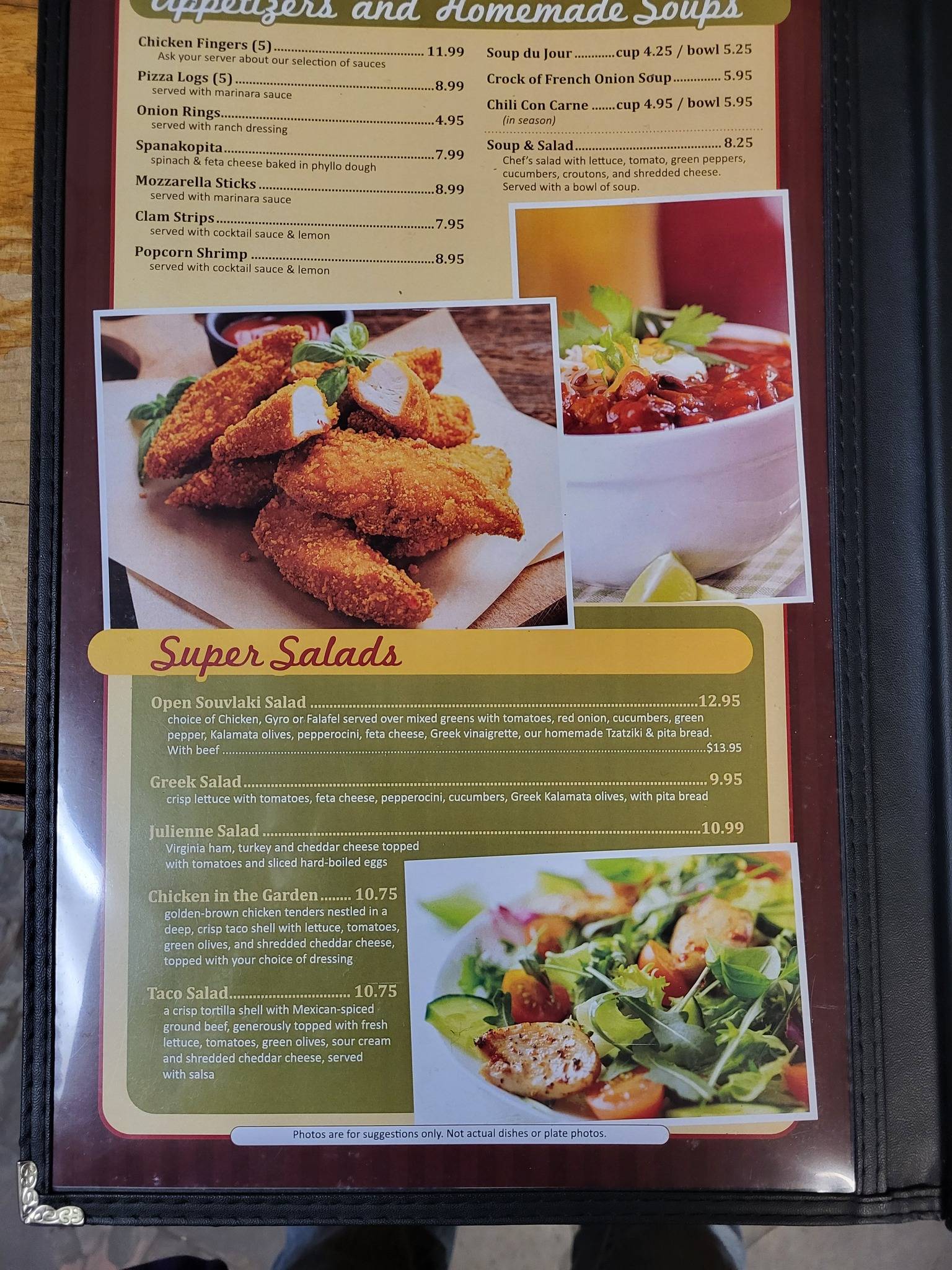 Menu at Country Club Family Restaurant, Medina