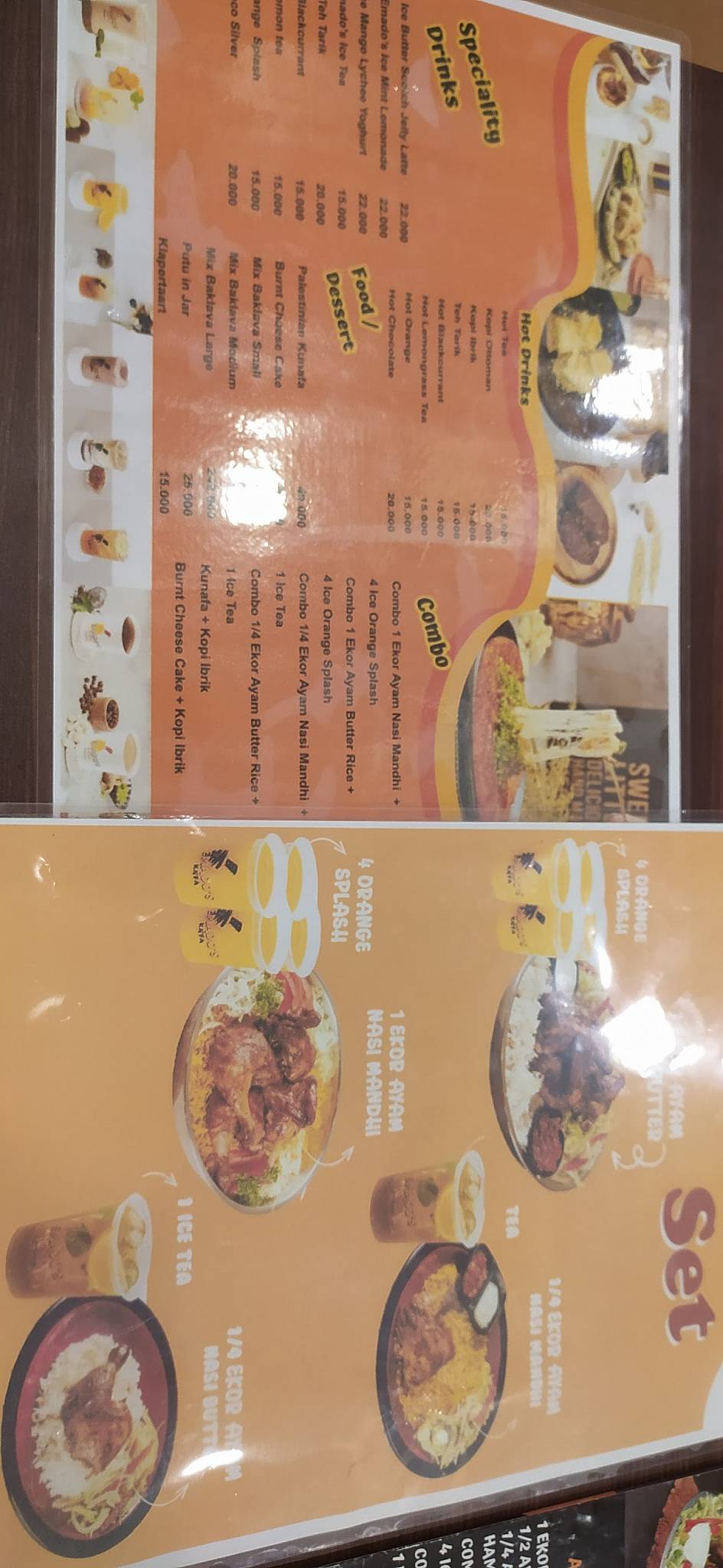 Menu At Emados Shawarma Sawangan Restaurant Depok