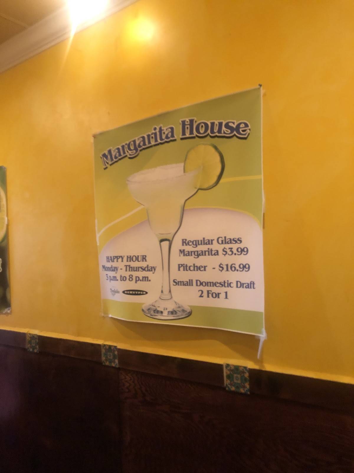Menu at Margarita House LaVergne restaurant, La Vergne, 580 Waldron Rd