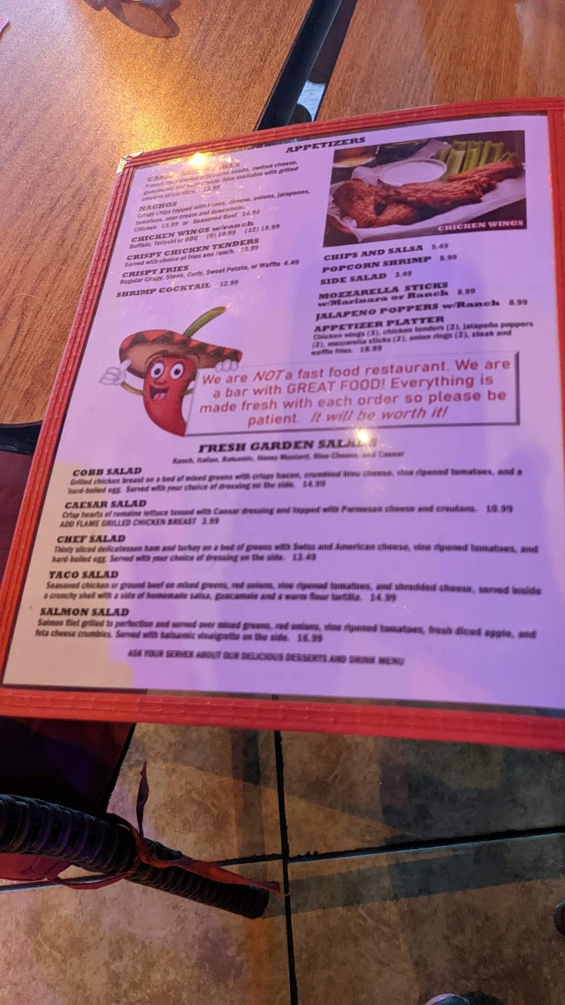 Menu at Bikini Bay Sports Bar & Grill, Laughlin, S Casino Dr Suite 114