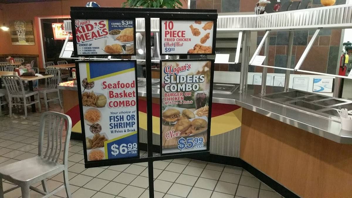 Menu at Logan's Famous Chicken and Tenders restaurant, Picayune