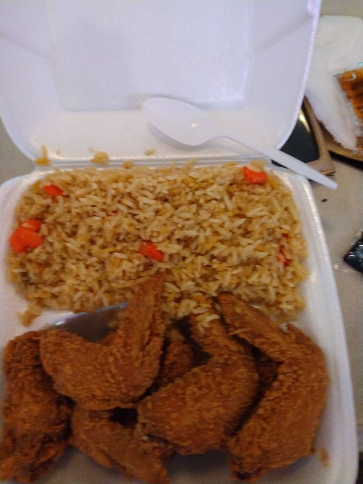 Menu at Manchu Food Store restaurant, New Orleans, N Claiborne Ave